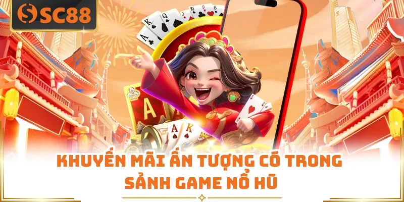 Khuyến mãi ấn tượng có trong sảnh game Nổ Hũ